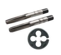 AB Tools 5/16" X 22 Bsf Tap & Die Set Taper Plug & Die Carbon Steel Bsf Thread