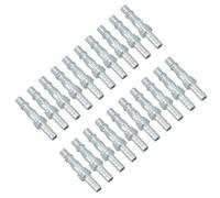 AB Tools 5/16In Bsp (7.9mm) Air Hose Barb Tail With Male Pcl Type Connector Fitting 20Pc
