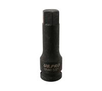 AB Tools 5/8" Deep Impact Hex Bit Socket 1/2" Drive 76mm Length Chrome Molybdenum Steel