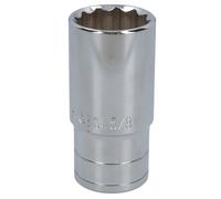 AB Tools 5/8 WW Whitworth Double Deep 1/2 Drive British Socket BSW 12 Sided Bi-Hex