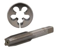 AB Tools 5/8" X 11 Unc Tap & Die Tungsten Steel Taper And 38mm Split Die