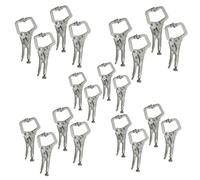 AB Tools 5" Mini Locking C Clamps Adjustable Fastener Welding Clamp Mole Grips 20 Pack