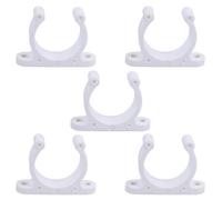 AB Tools 5 Pack 15mm Polyamide Tube Storage Clip Paddle Boat Hook Pole Tool Plastimo