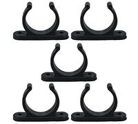AB Tools 5 Pack 30mm Polyamide Tube Storage Clip Paddle Boat Hook Pole Tool Plastimo