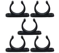 AB Tools 5 Pack 45mm Polyamide Tube Storage Clip Paddle Boat Hook Pole Tool Plastimo