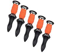 AB Tools 5 x 50 Metres Builders Line Brick Wall Block Line Reel Nylon String On Rotating Reel