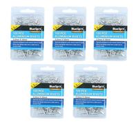 AB Tools 500 Metric Aluminium Blind Pop Pot Rivets Set Fastener Fastening 3.2mm X 10mm