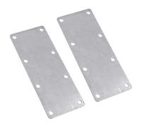 AB Tools 500Kg Mounting Plate (Pair) 8 Hole Suspension Unit Welding Weld On Plate