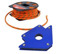 AB Tools 50Lb 22.5Kg Strong Recovery Pick Up Magnet Tool Treasure Finding 15M Rope