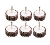 AB Tools 50mm 80 Grit Flap Wheel Disc Abrasive Sanding Pad Paint Rust Remover 6 Pack