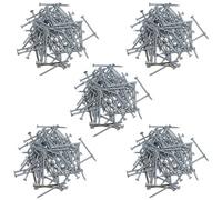AB Tools 50mm Flat Headed Multi Purpose Nails Fasteners Fixings Carpentry 500Pc