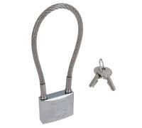 AB Tools 50mm Marine Cable Padlock Stainless Steel Shackle Rust Proof Boat Yacht