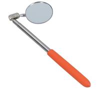 AB Tools 50mm Telescopic Extendable Inspection Mirror 210mm - 385mm Soft Grip Handle