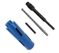 AB Tools 52mm X 150mm Dry Diamond Core Drill Cutter With 1/2In Bsp Sds Arbor Guide