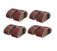 AB Tools 533mm X 75mm Mixed Grit Abrasive Sanding Belts Power File Sander Belt 100 Pack