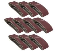 AB Tools 533mm X 75mm Mixed Grit Abrasive Sanding Belts Power File Sander Belt 30Pc