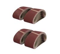 AB Tools 533mm X 75mm Mixed Grit Abrasive Sanding Belts Power File Sander Belt 50 Pack
