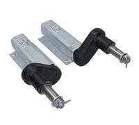 AB Tools 550Kg Trailer Replacement Suspension Units With Extended Sub Axles Galvanised Pair