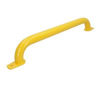 AB Tools 550mm Steel Safety Grab Pull Handle For Trailers Trucks Yellow Coated Finish 1Pc