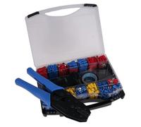 AB Tools 552Pc Electrical Ratcheting Crimping Tool And Insulated Terminals Butt Connectors