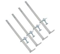 AB Tools 560mm Brick Laying Sliding Profile Clamp Holder Fastener Corner Wall Clamps 4Pc