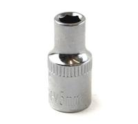 AB Tools 5mm 1/4" Drive Shallow Metric Socket Single Hex / 6 Sided Bergen