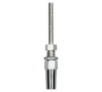 AB Tools 5mm Wire Cable Rope Rigging Stud Terminal Swageless Diy Fitting Stainless 316