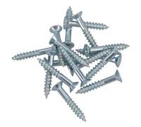 AB Tools 5mm X 30mm Pz2 Drive Countersunk Wood Chipboard Screws Fasteners 16Pc