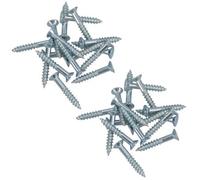 AB Tools 5mm X 30mm Pz2 Drive Countersunk Wood Chipboard Screws Fasteners 32Pc