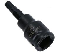 AB Tools 5mm X 45mm 3/8In. Drive Short Impact Impacted Allen Hex Key Socket