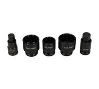 AB Tools 5Pc 1/2" Drive Impact Socket / Hex Bit Hubs-Vags At840
