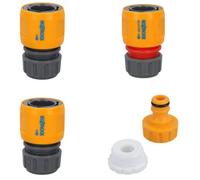 AB Tools 5Pc Hozelock Garden Hose Fittings Tap Connectors Adapter Starter Kit Hose Pipe