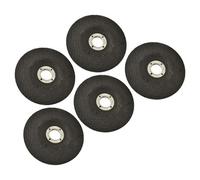 AB Tools 5Pc Metal Grinding Angle Grinder Disc 115mm (4-1/2") Depressed Centre