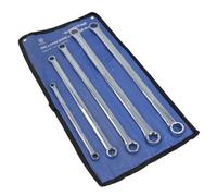 AB Tools 5Pc Metric Extra Long Double Ring Spanner Aviation Spanner Wrench 8mm-19mm
