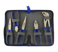 AB Tools 5Pc Pliers Set Combination / Long Nose / Cutters / Waterpump Plier Au050