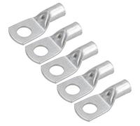 AB Tools 5Pk Battery Cable Lugs Ring Terminal Crimps 25mm² 8.4mm Hole Welding Connectors