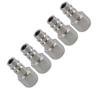 AB Tools 5Pk Euro Airline Hose Fitting Connector Quick Release 1/4" Bsp Female Thread