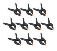 AB Tools 6 - 1/2" Plastic Market Stall Clips / Clamps Grips Holder 10 Pack