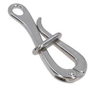 AB Tools 6 Inch Marine Pelican Hook + Eye Quick Release Link Stainless Steel Guard Rail 1Pc