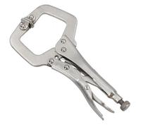 AB Tools 6" Mini Locking C Clamp / Fastener / Welding / Mole Grip / Adjustable Vice