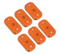 AB Tools 6 X Replacement Amber Orange Side Marker Light / Lamp Trailer Caravan
