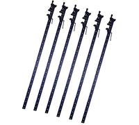 AB Tools 60” (1500mm) Cast Iron T-Bar Sash Clamp Grip Work Holder Vice Slide Cramp 6pc