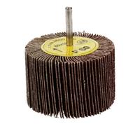 AB Tools 60 Grit Flap Wheel Disc Shaft Mounted Abrasive Sanding Drill 80mm X 50mm