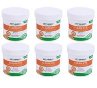 AB Tools 600Pk Dog Puppy Pet Eye Cleaning Round Pads Wipes Tear Stain Remover