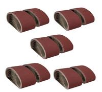 AB Tools 610mm X 100mm Mixed Grit Abrasive Sanding Belts Power File Sander Belt 100 Pc