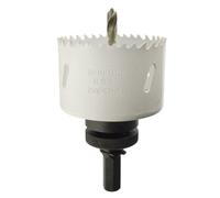 AB Tools 67mm Hss Hole Saw Holesaw Bi-Metal Blade Cutter Drill And Drill Adaptor Arbor