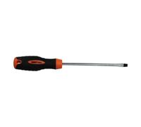 AB Tools 6mm Flat Head Slotted Blade Screwdriver Magnetic Tip 150mm Rubber Handle