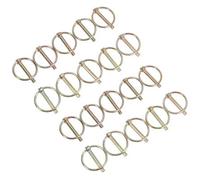 AB Tools 6mm Lynch Pins Clip Clamp (Linchpin) Linkage Locking Pin 20Pc Tractor Trailers
