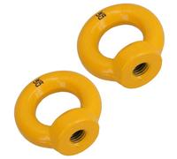 AB Tools 6mm Metric High Tensile Lifting Eyenut Eye Nut Fastener 0.4 Ton Capacity 2Pc