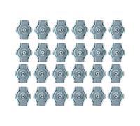 AB Tools 6mm Simplex Wire Rope / Cable Clamp Grips 24 Pack Zinc Plated